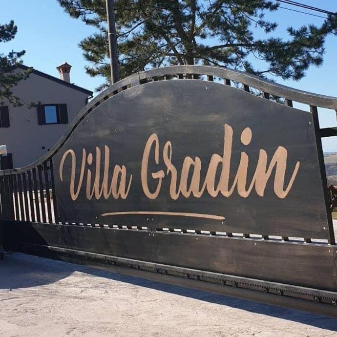 Luxury Villa Gradin Gračišče Exteriér fotografie
