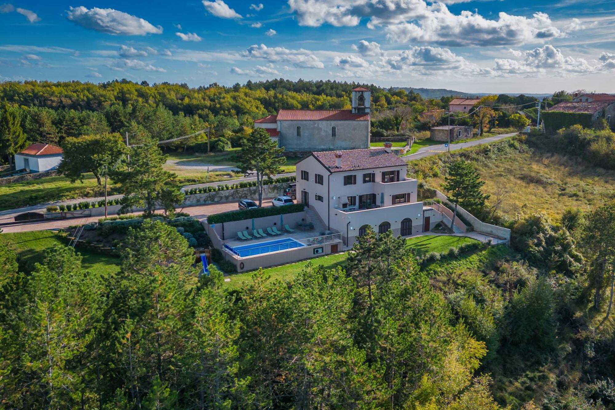 Luxury Villa Gradin Gračišče Exteriér fotografie